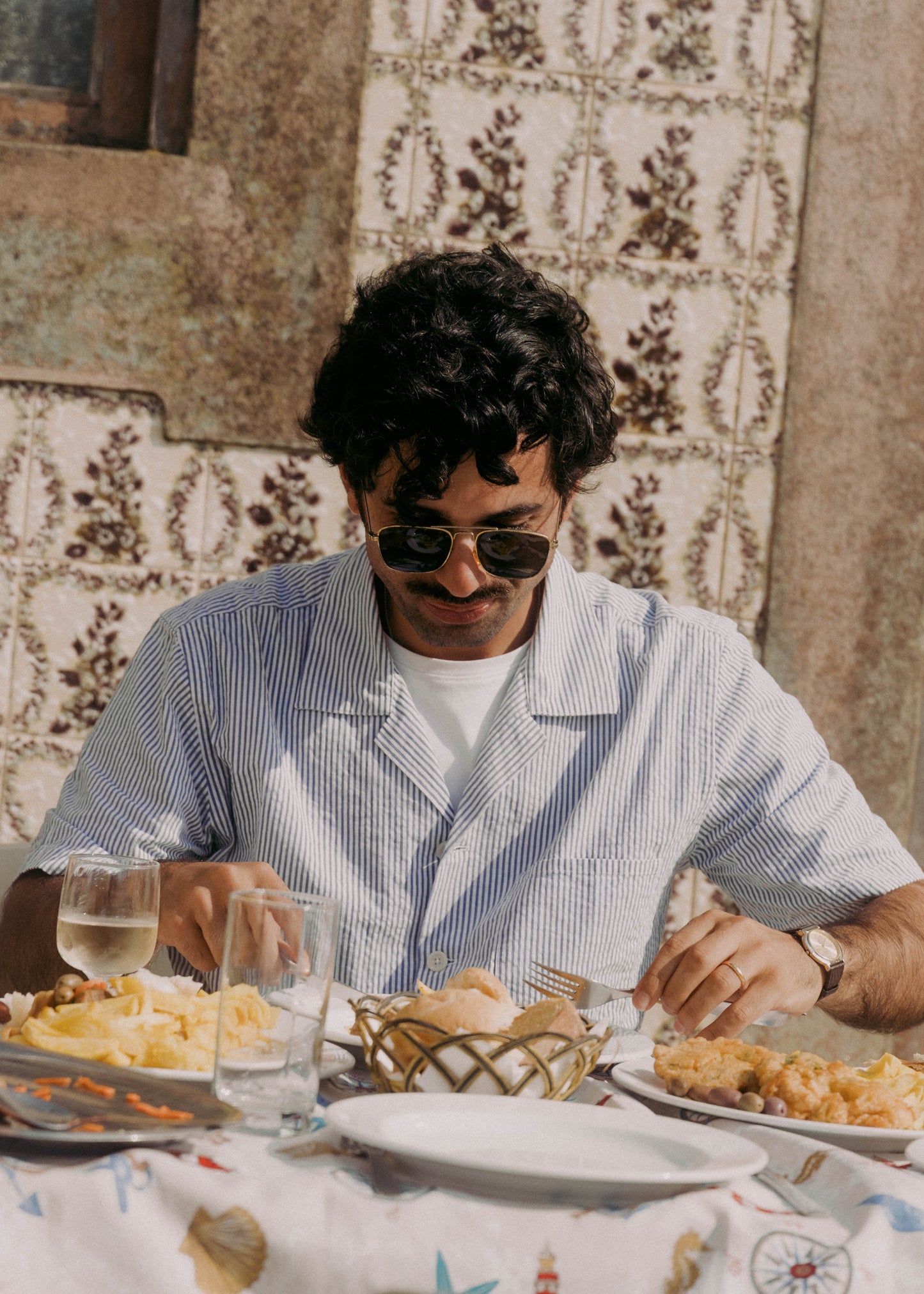 Connery Seersucker Shirt